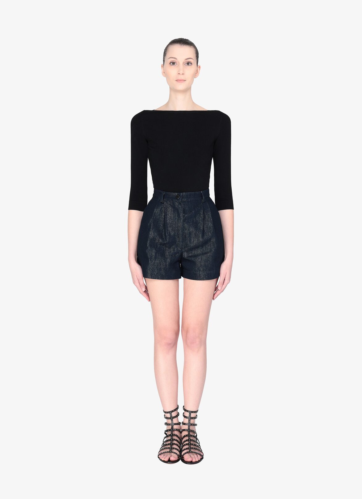 Trousers ALAÏA SILVER TROUSERS